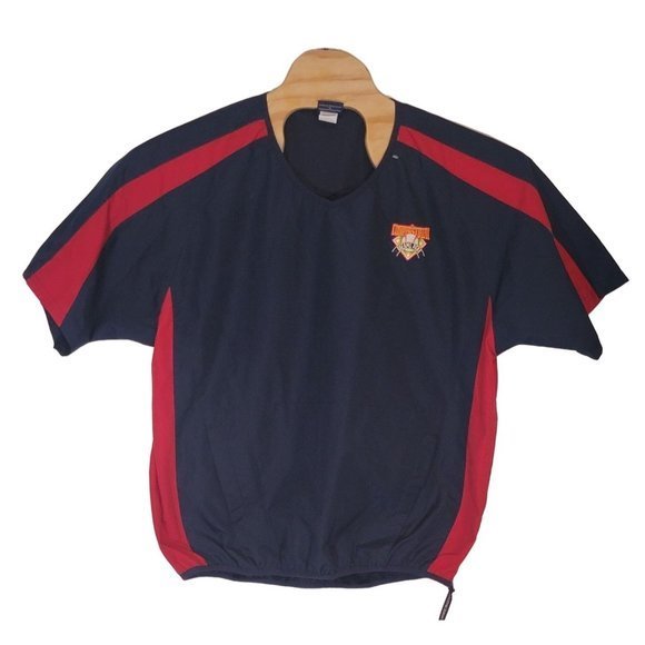 Cooperstown Dream Park‎ Pullover Short Sleeve Warm Up Jacket Men's Large - Picture 1 of 8